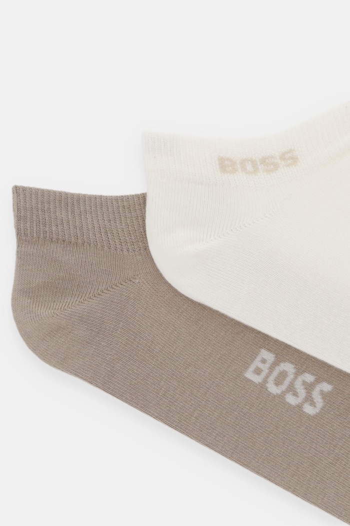 Чорапи BOSS (2 чифта) 2P AS Logo CC W 50502054 бежов AA00