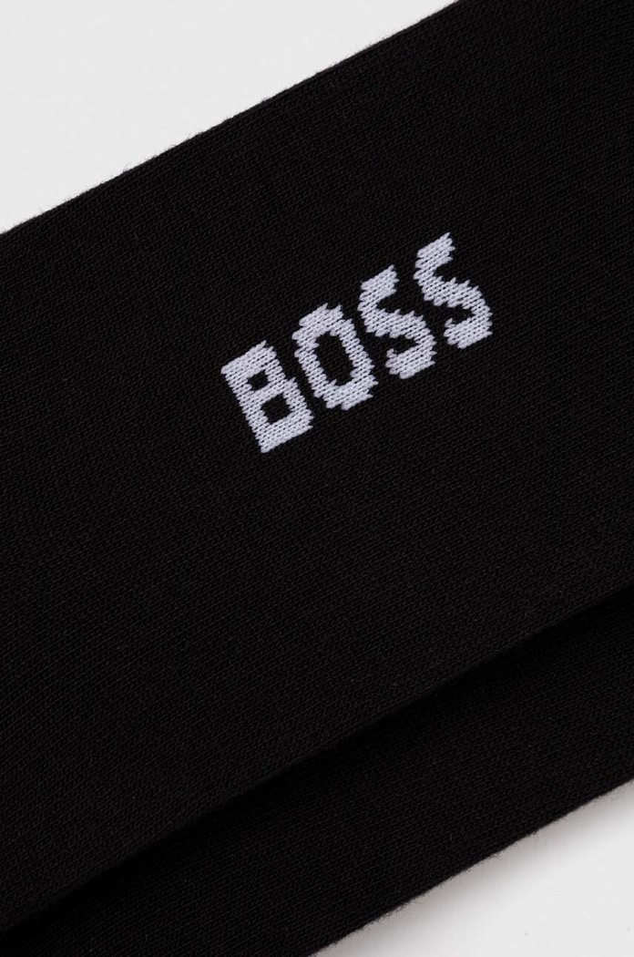 Κάλτσες BOSS 2-pack Gelio-C_Sz40 50502054 μαύρο AA00
