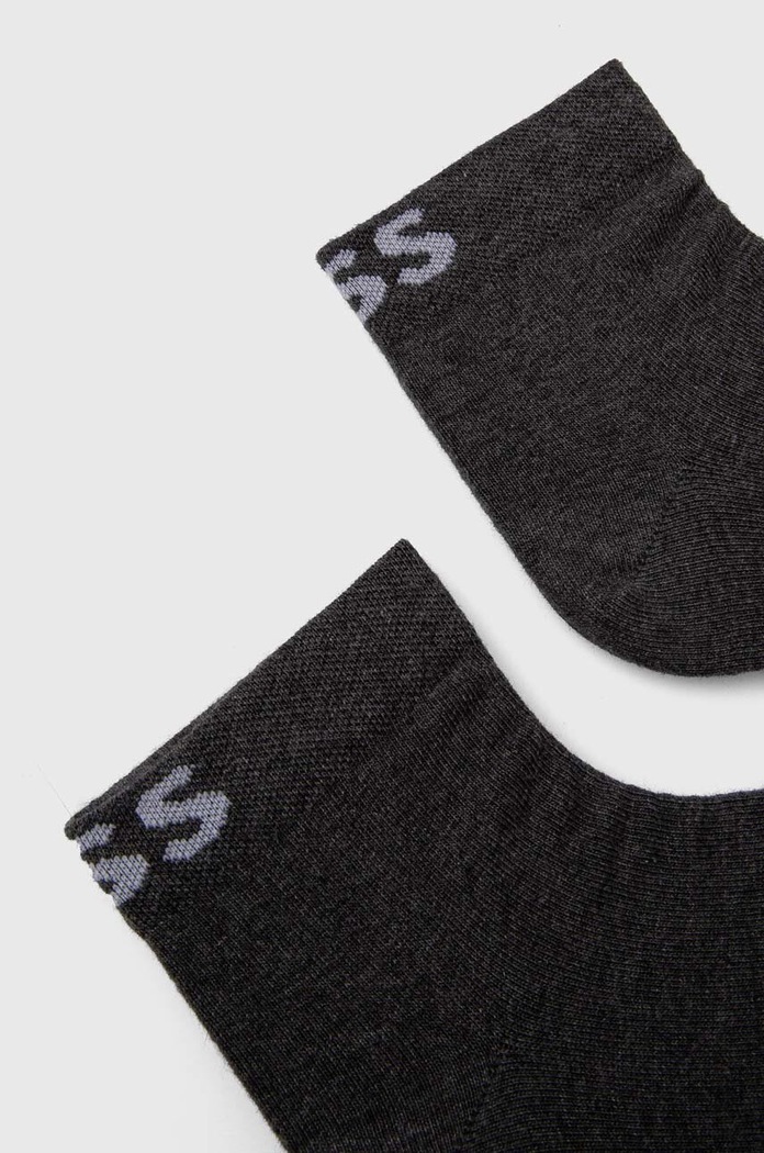 BOSS skarpetki 2-pack 2P SH Logo CC W 50502066 szary SS25