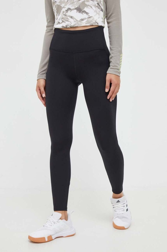 Κολάν προπόνησης Reebok Lux LUX COLLECTION με ελαστάν μαύρο 100028134