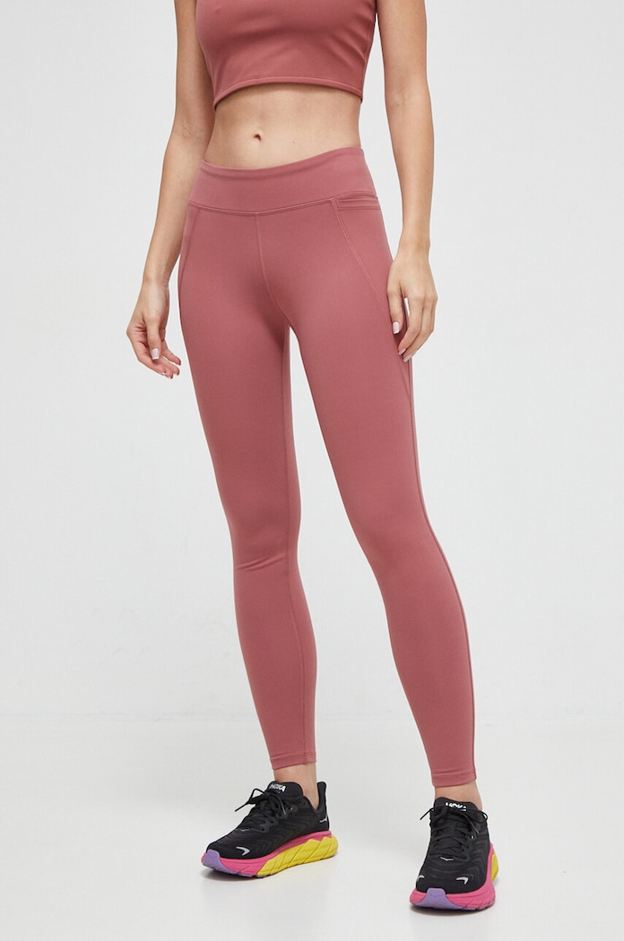 Reebok legginsy treningowe Lux 100035658 różowy AW23