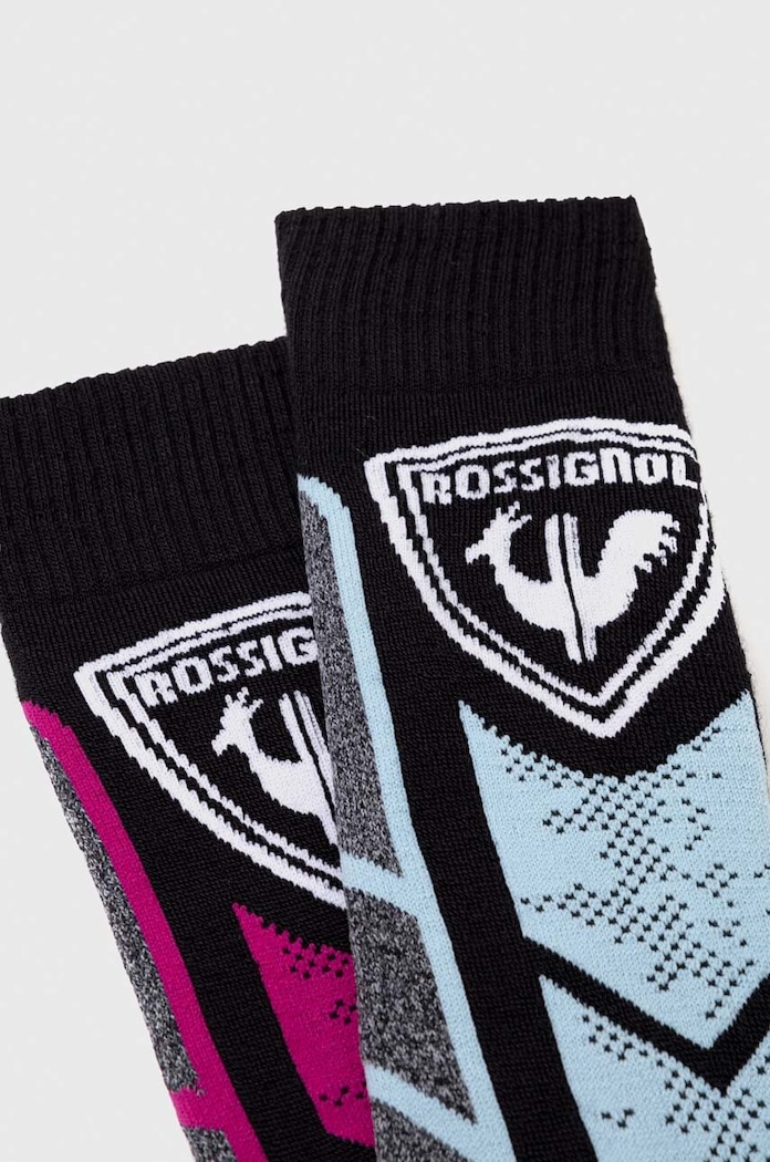Skijaške čarape Rossignol 2-pack RLMWX05 crna AW23