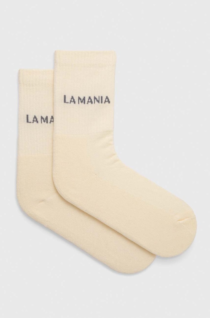 Ponožky La Mania dlouhé ponožky béžová SOCKS.10