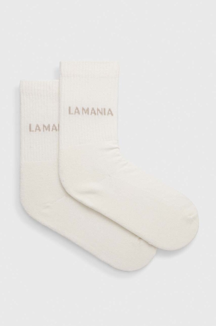 Ponožky La Mania dlhé ponožky béžová SOCKS.10