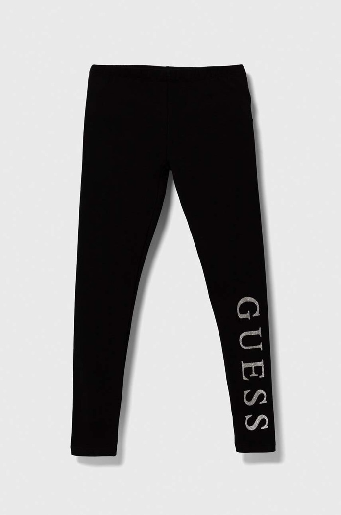 Dětské legíny Guess pletenina černá J93B11.K82K0.9BYX
