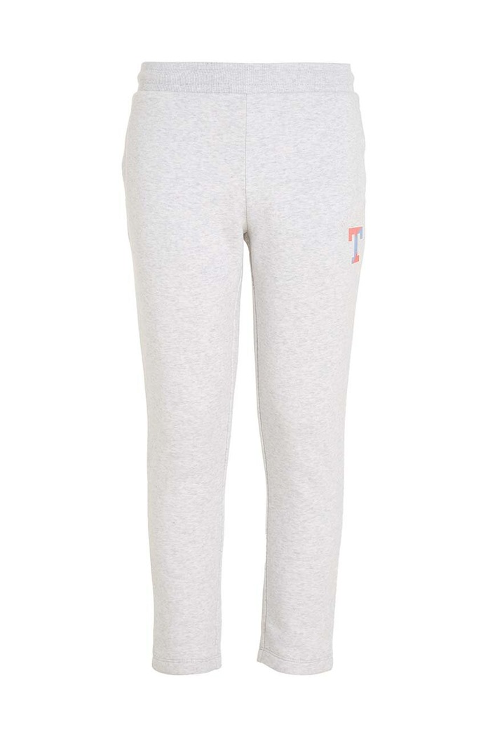 Dětské tepláky Tommy Hilfiger nášivka šedá KG0KG07412.128.176.9BYX
