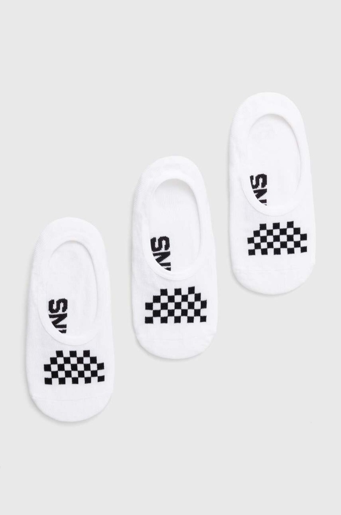 Κάλτσες Vans CLASSIC CANOODLE VN0007BCYB21 3-pack κοντές κάλτσες λευκό VN0007BC