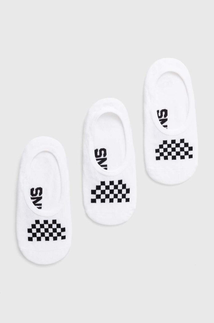 Κάλτσες Vans CLASSIC CANOODLE VN0007BCYB21 3-pack κοντές κάλτσες λευκό VN0007BC