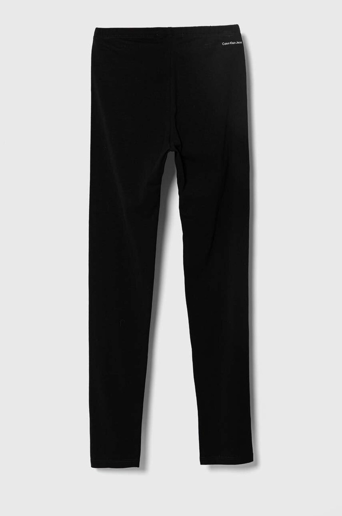 Calvin Klein Jeans leggins copii IG0IG02137.9BYX negru AW23