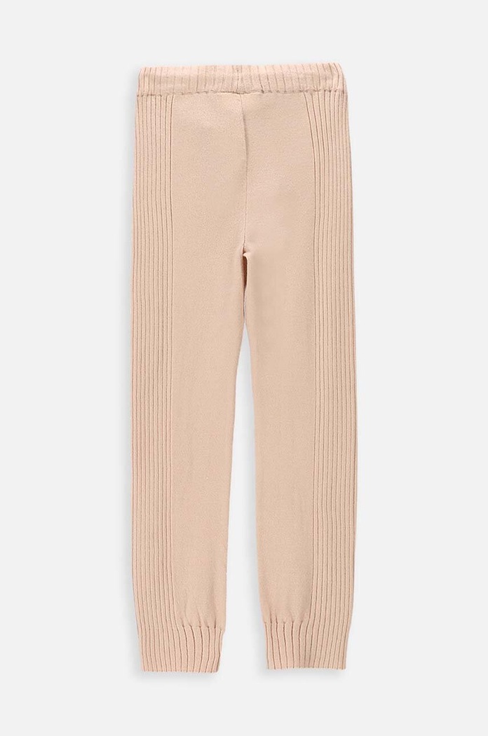 Dětské legíny Coccodrillo ZC3122201WGJ béžová AW23