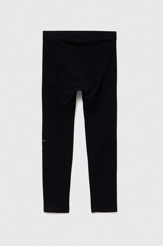 Detské legíny Calvin Klein Jeans IN0IN00081.9BYX čierna AW23