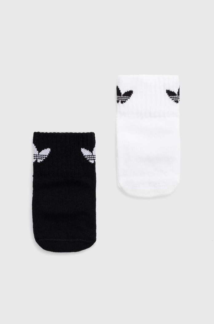 Детски чорапи adidas Originals (2 броя) IQ3390 черен SS26