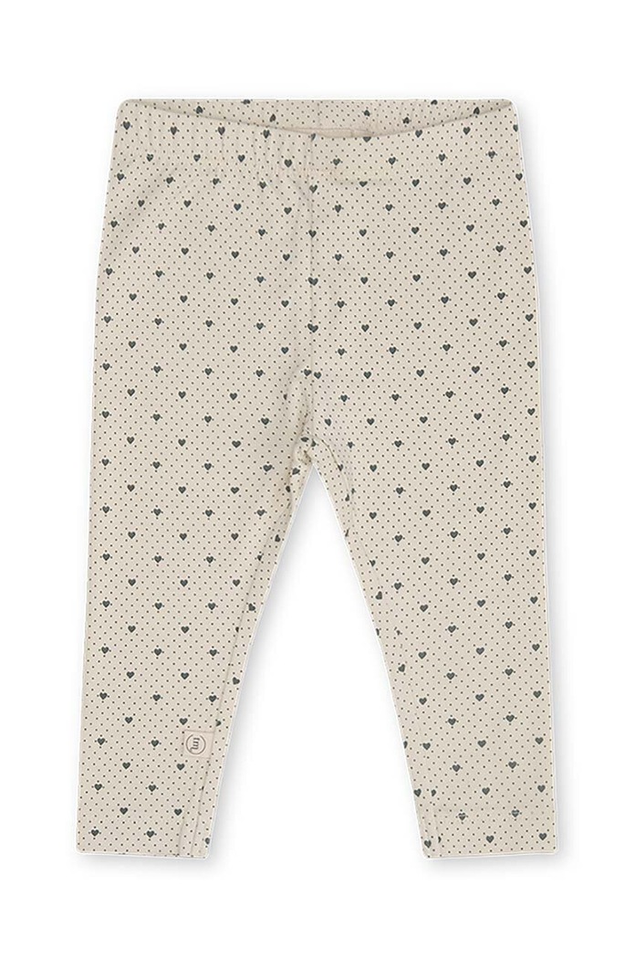 That's mine legginsy bawełniane niemowlęce Elois 008539 beżowy SS25