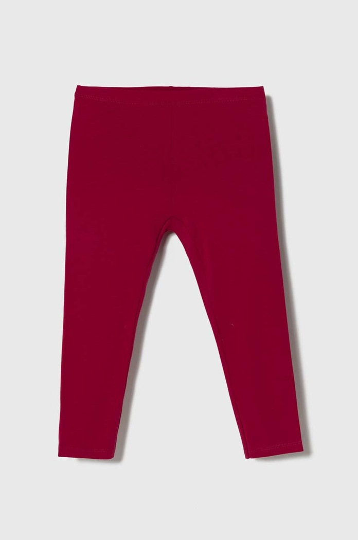 United Colors of Benetton leggins copii tricotaj roz 3P4ZGF02P.P.SEASONAL