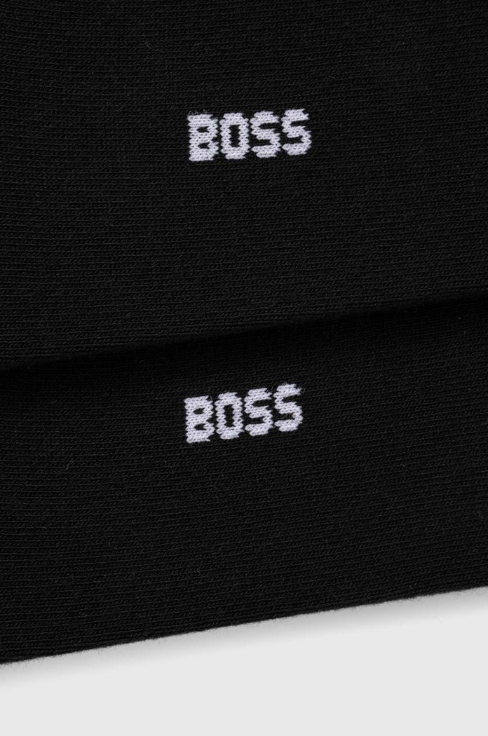 BOSS чорапи мъжки 2P AS Uni stripe CC 2 броя 50491192 черен AA00