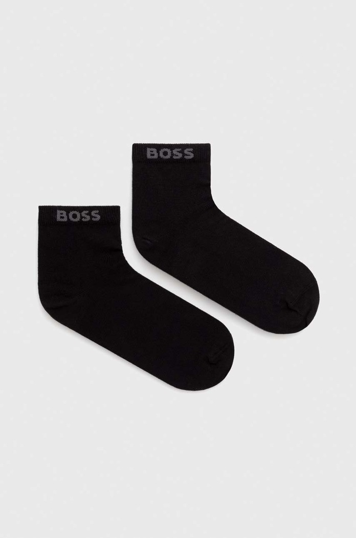 Чорапи BOSS (2 броя) чорапи черен 50491208