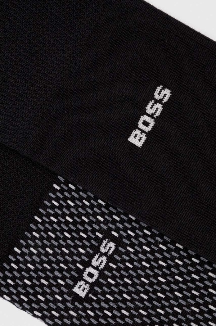 BOSS zokni 2 db 50487872 fekete AW25