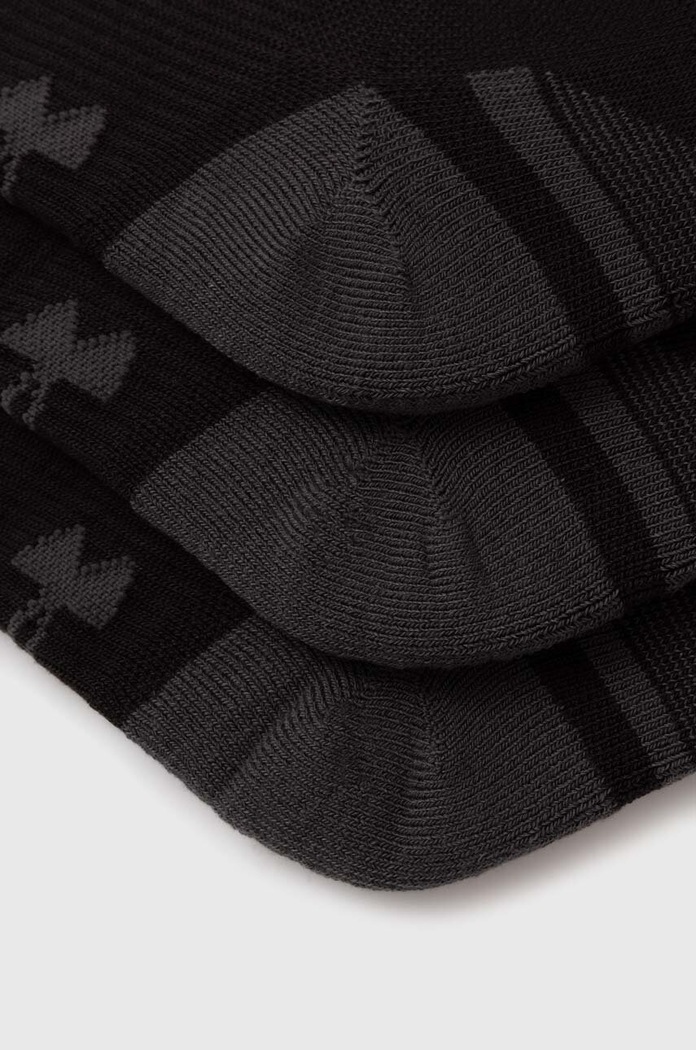 Nogavice Under Armour 3-pack 1379510 črna SS24