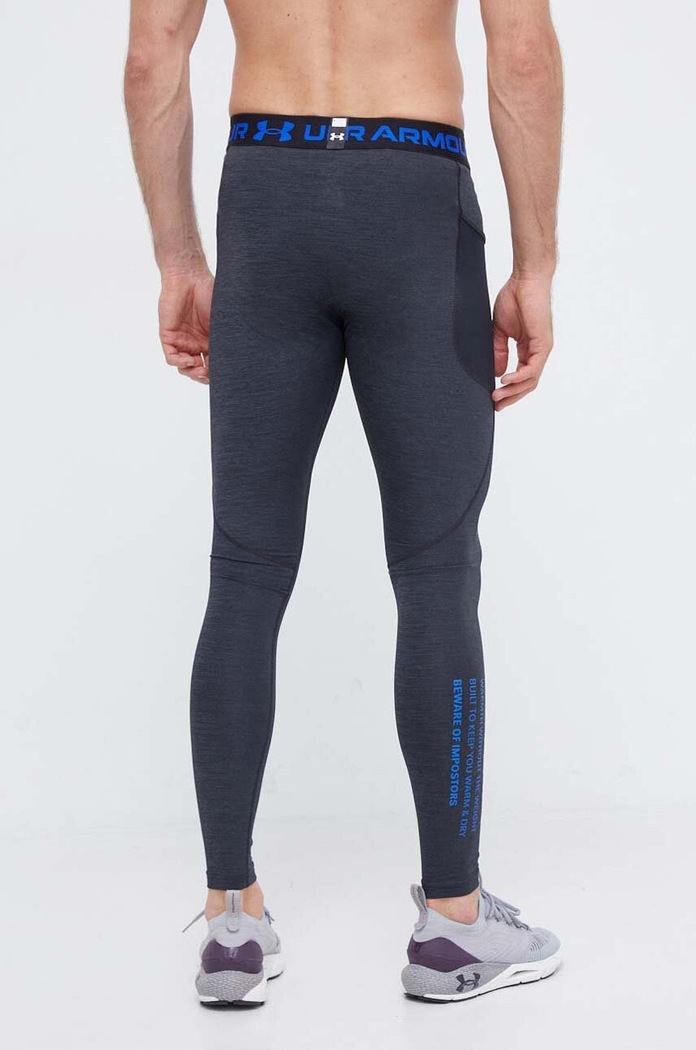 Tréningové legíny Under Armour 1379821 sivá AW23