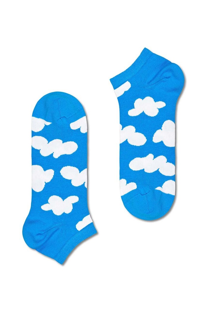 Happy Socks Skarpetki Cloudy Low Sock niebieski P000399