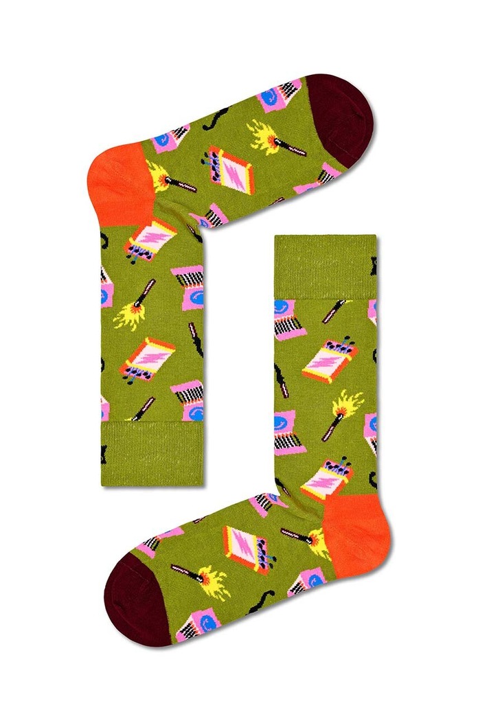 Happy Socks zokni Happy Camper Socks 3 pár P000311 többszínű AW23