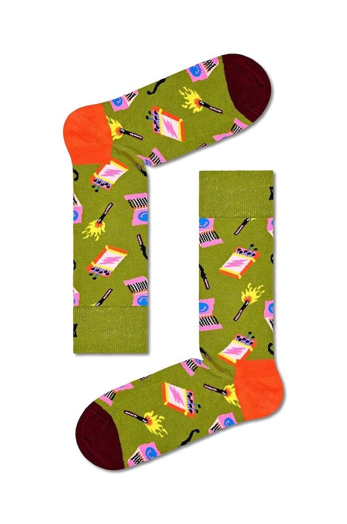 Happy Socks zokni Happy Camper Socks 3 pár P000311 többszínű AW23