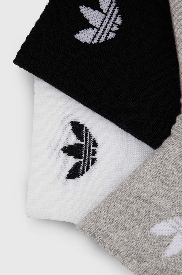Κάλτσες adidas Originals 3-pack 3-pack IJ5612 λευκό AW23