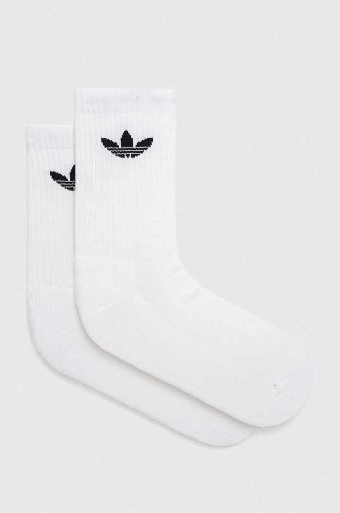Nogavice adidas Originals 6-pack Prijazno od planeta bela IJ5619