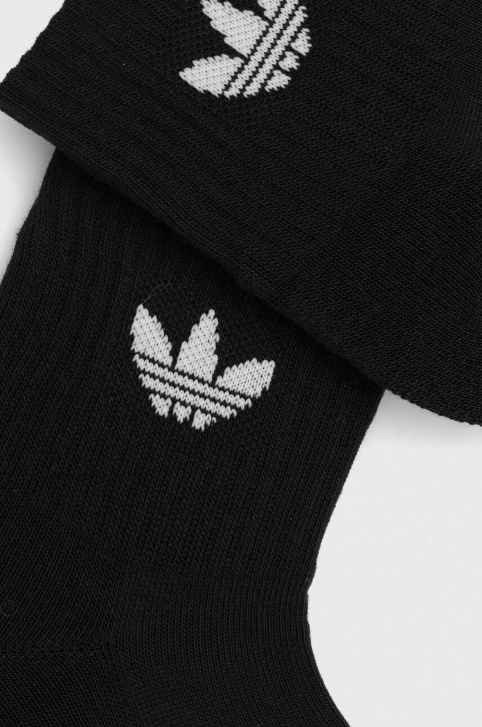 Κάλτσες adidas Originals 6-pack 6-pack IJ5626 μαύρο AW25