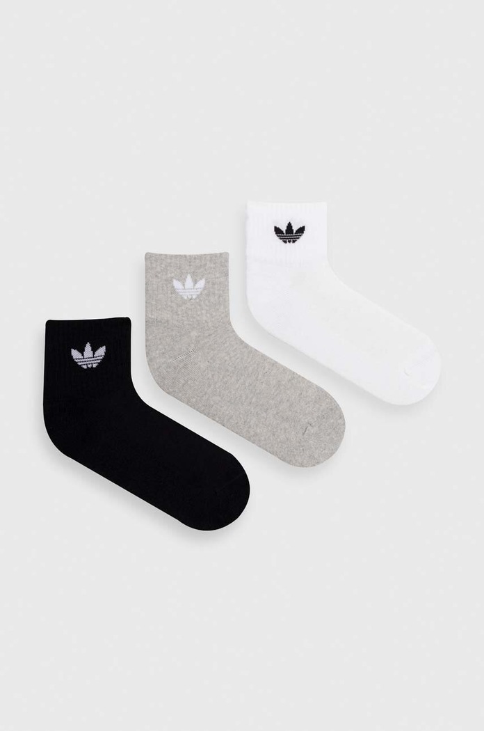 Ponožky adidas Originals 6-pak dlhé ponožky biela IJ5628