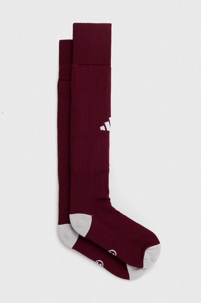 adidas Performance zokni focizáshoz Milano 23 burgundia IB7820
