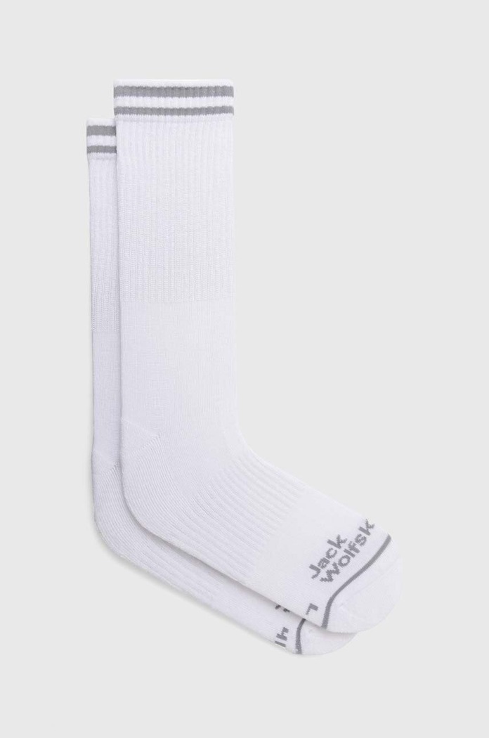 Jack Wolfskin sosete 2-pack sosete lungi alb 1911461
