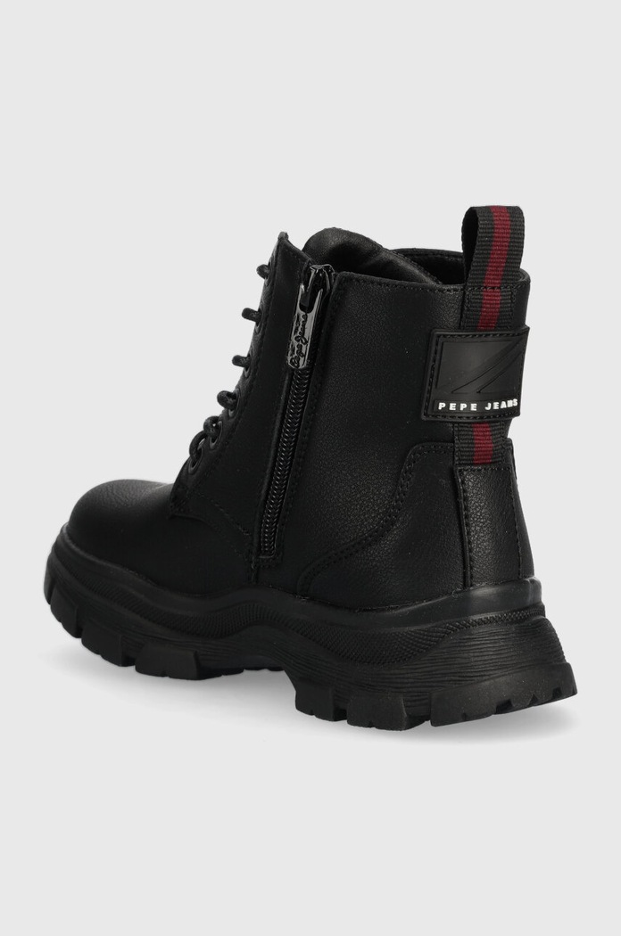 Момче Детски кубинки Pepe Jeans PBS50100 черен