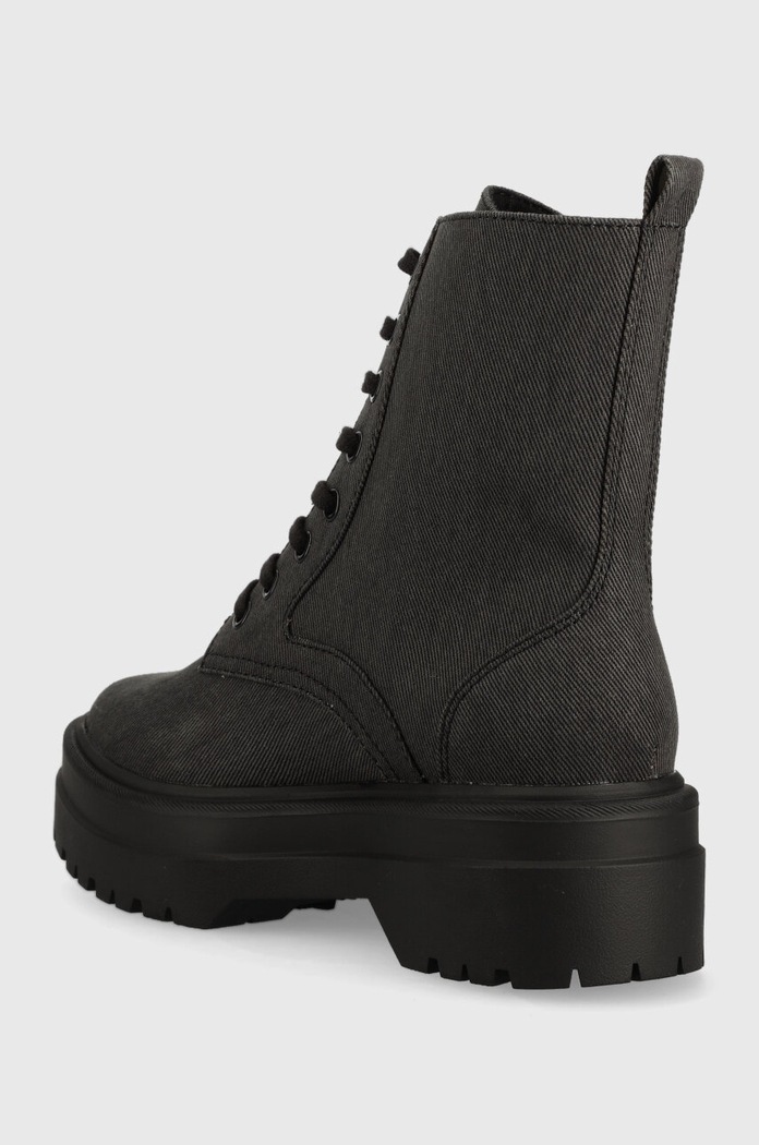 Obuv Workery Tommy Hilfiger FEMININE ESSENTIAL CANVAS FW0FW07357 sivá