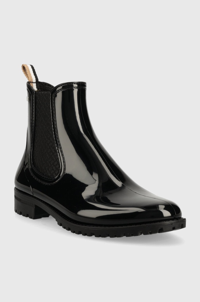 Gumene čizme BOSS Martha 50498778.001 crna AW23