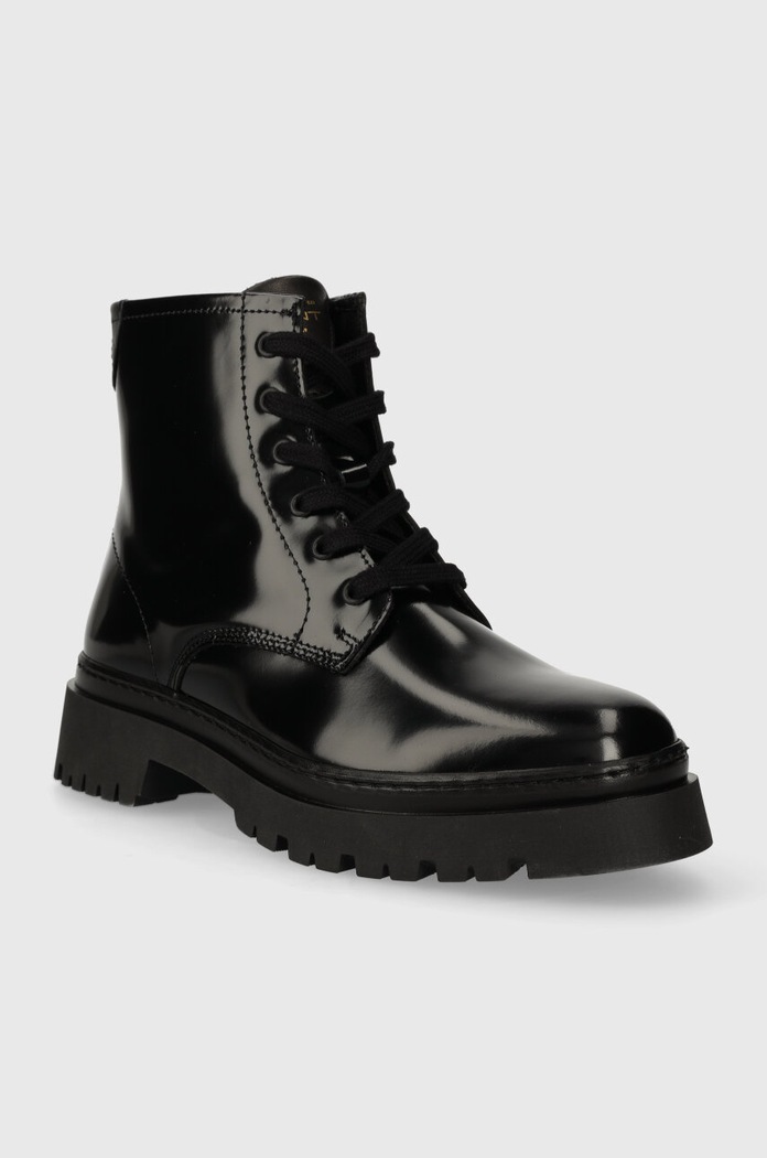 Kožené workery Gant Aligrey 27541323.G00 černá AW23