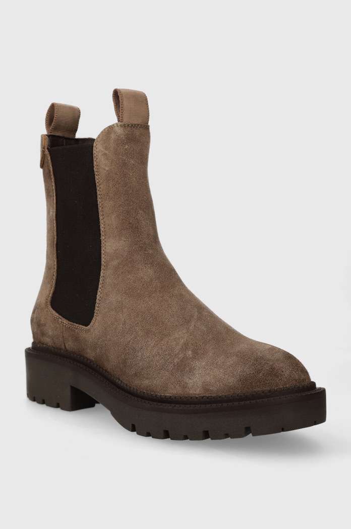 Gant sztyblety zamszowe Kelliin 27553349.G24 beżowy AW23
