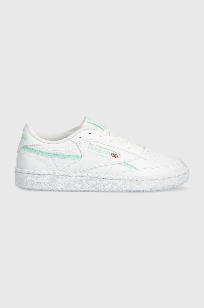 Superge Reebok Classic CLUB C Imitacija zrnatega usnja bela 100033094