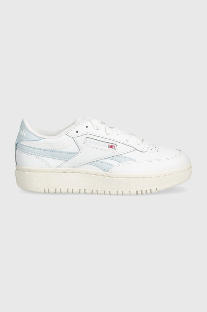 Sneakers Reebok Classic CLUB C απομίμηση λείου δέρματος λευκό 100033102