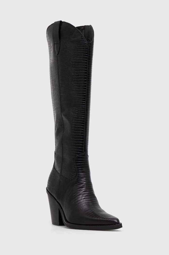 Aldo bőr csizma Nevada 13472512.Nevada fekete AW23