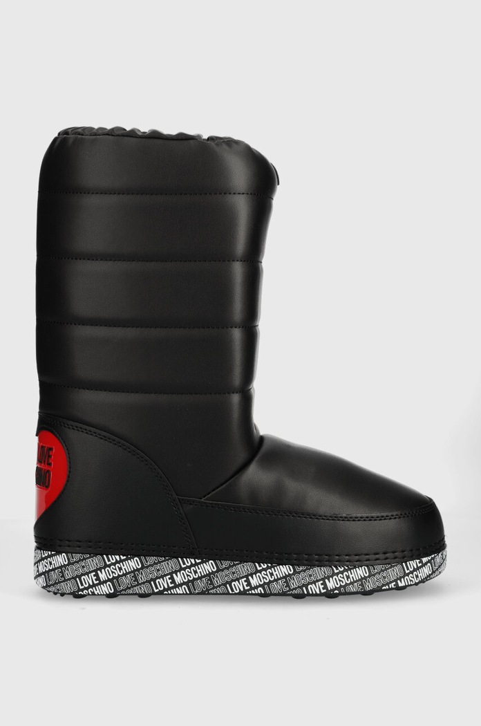Sněhule Love Moschino zateplené černá JA24162G1HIT400B