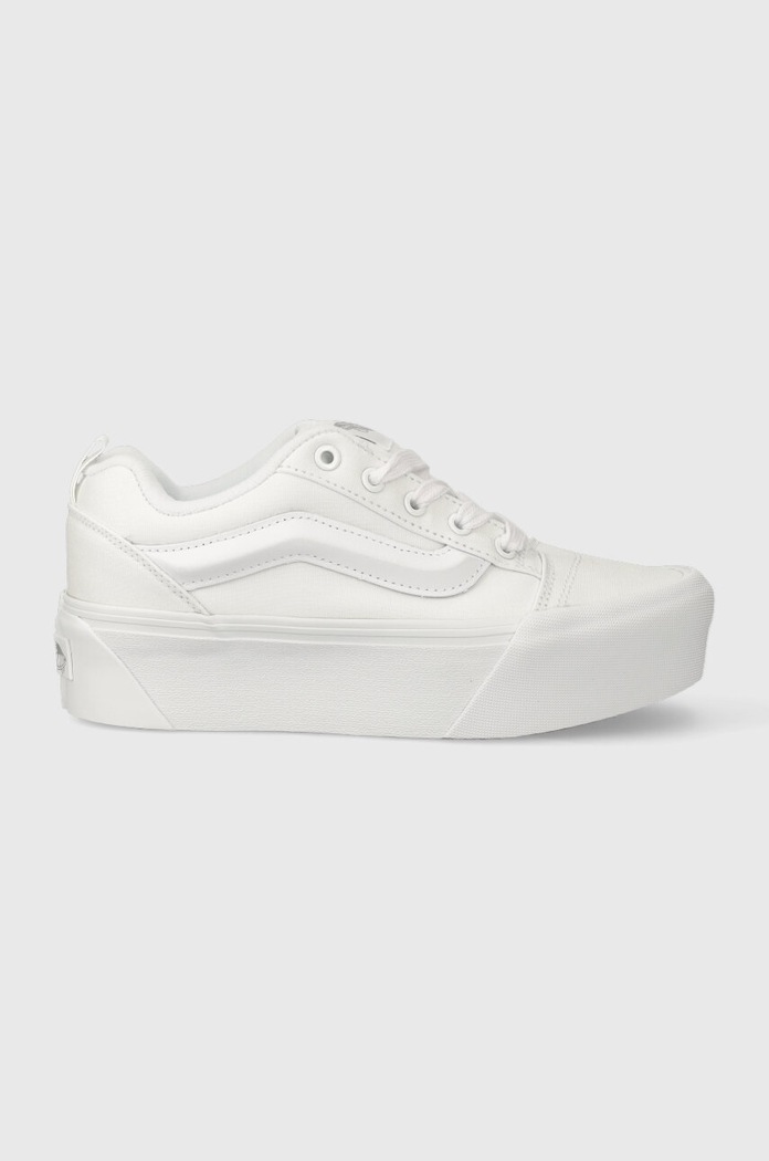 Tenisky Vans Knu Stack platforma bílá VN000CP6W001