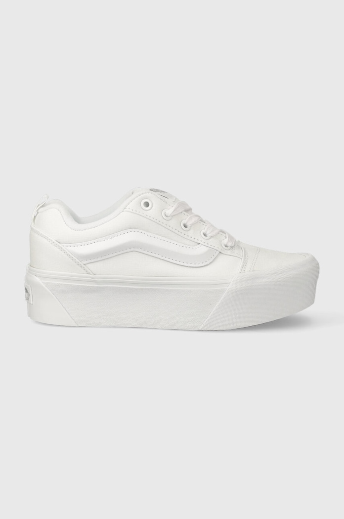 Tenisky Vans Knu Stack platforma bílá VN000CP6W001