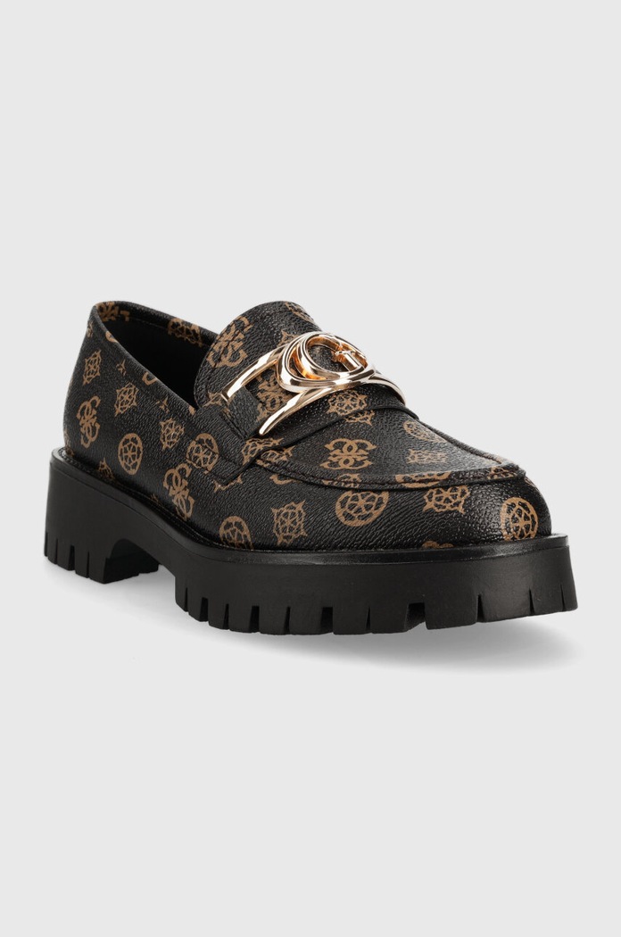 Mokasinke Guess FL7ILR FAL14 ILARY FL7ILR.FAL14.BROCR smeđa AW23