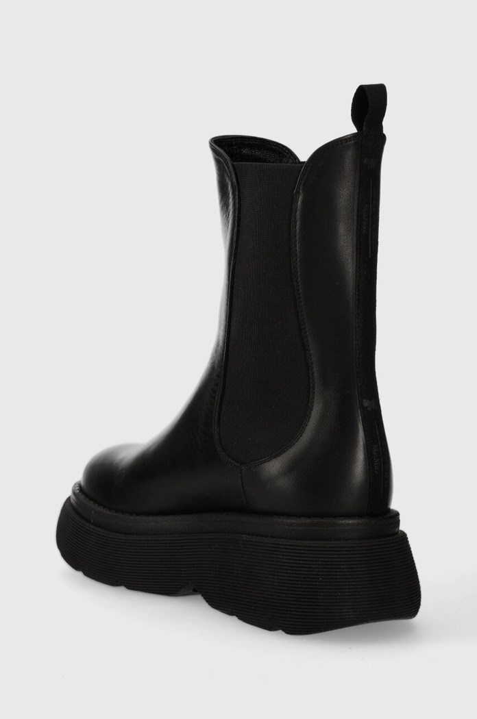 Obuća Kožne gležnjače Weekend Max Mara Calamai 2357960132600.BLACK crna