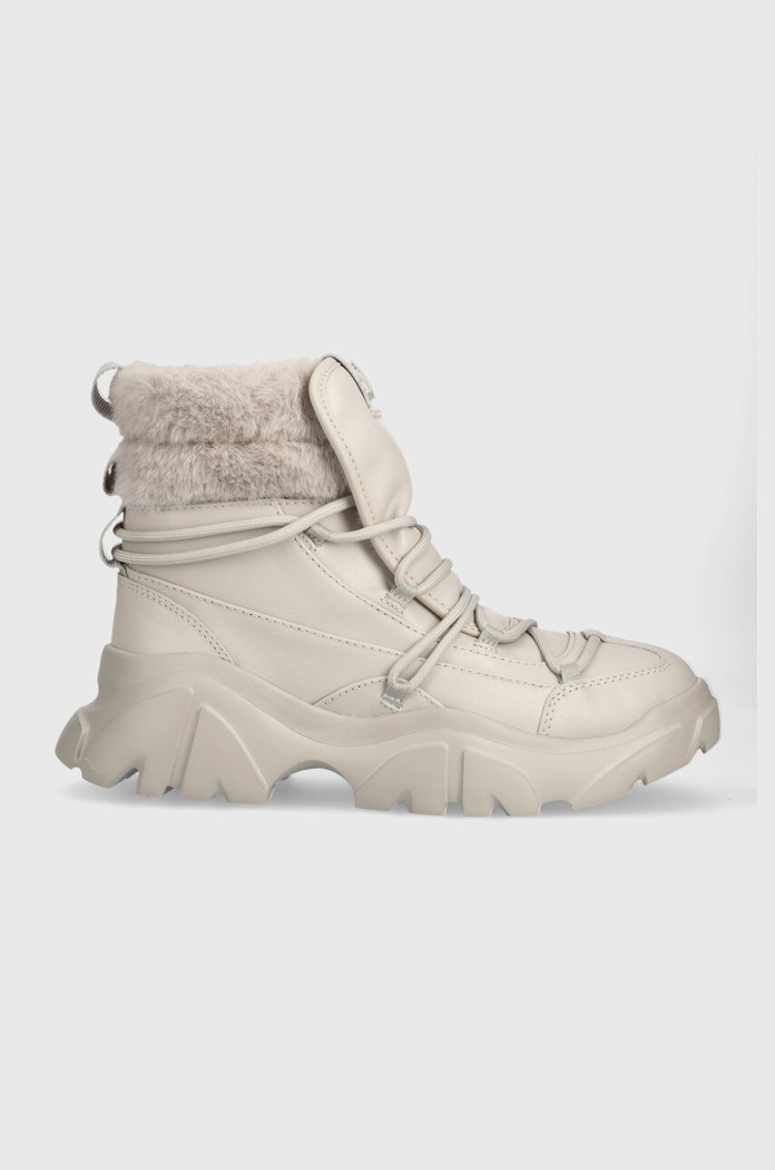 Боти EA7 Emporio Armani изкуствен бежов X8M001.XK229.S869
