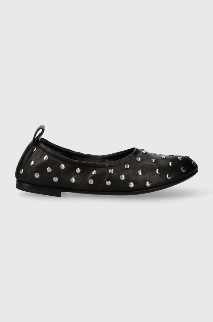 Kožené baleríny AGL MILLY SOFT černá D544009PCSOFTY0000