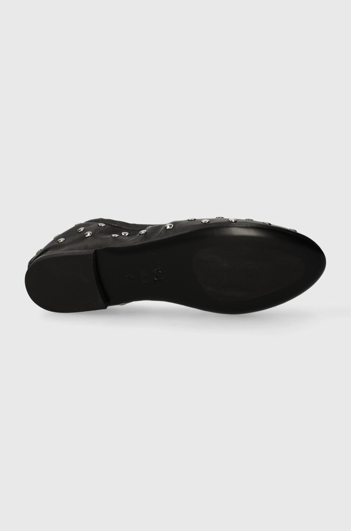 Kožené baleríny AGL MILLY SOFT D544009PCSOFTY0000 černá