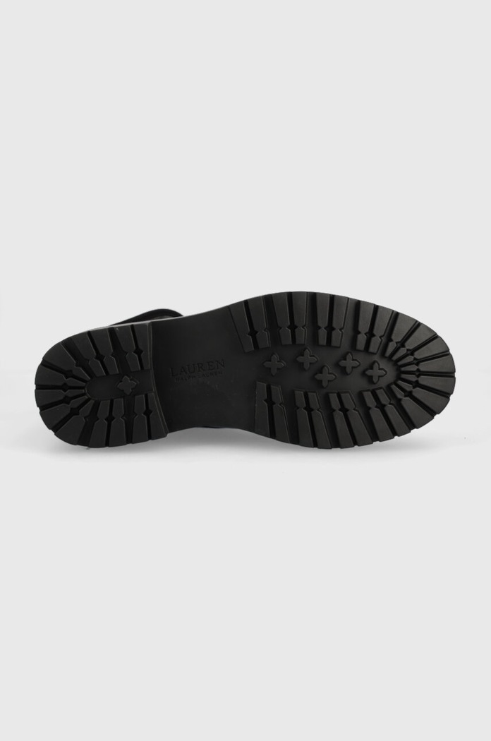 Kožené workery Lauren Ralph Lauren Cammie 802916475001.001 čierna