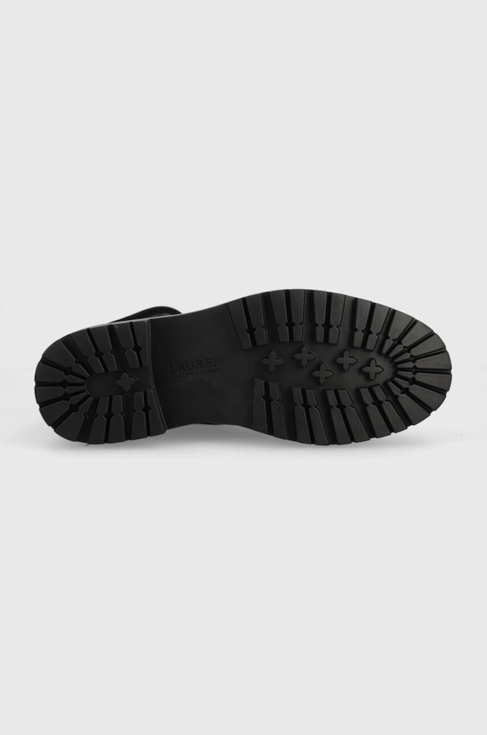 Kožené workery Lauren Ralph Lauren Cammie 802916475001.001 čierna